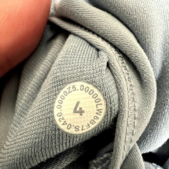 Lululemon Legging Wunder Train High-Rise Crop 21" Chambray XS - Picture 8 of 8